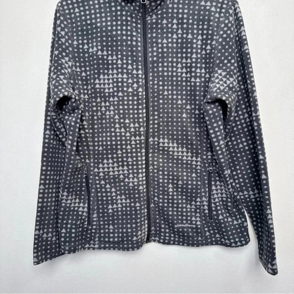 Eddie Bauer Womens Large Light Weigh Fleece  Zip Jacket - Picture 3 of 13